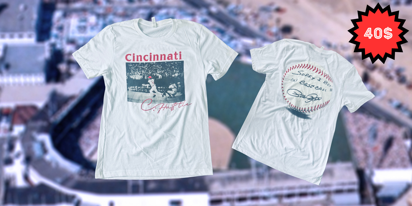 Celebrate the hit king-vintage Pete rose tees on sale
